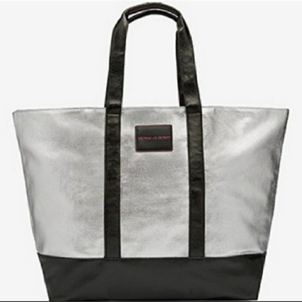 VS Limited Edition Silver Weekender Tote Bag